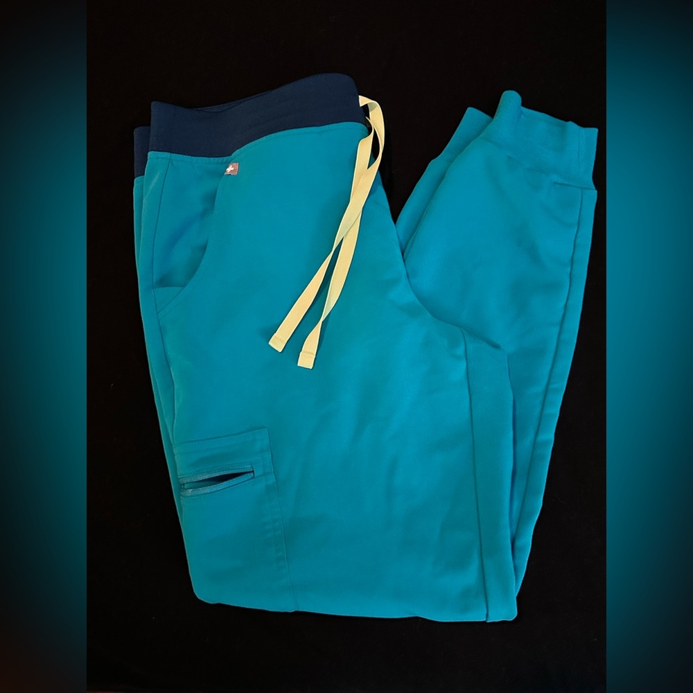 Figs teal Joggers